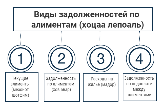 Виды задолженностей по алиментам у судебного пристава (хоцаа лепоаль)
